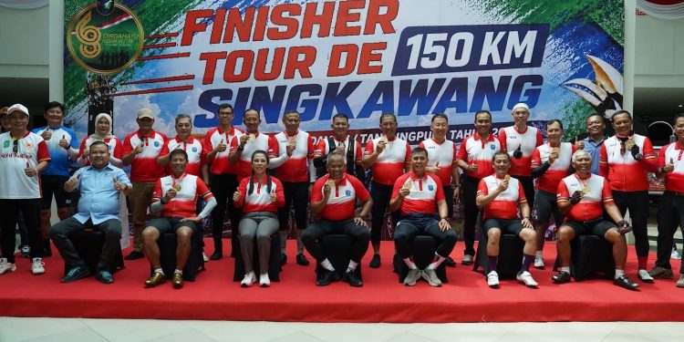 Ratusan Pesepeda Semarakkan Tour de Singkawang, Keindahan Kota Jadi Daya Tarik
