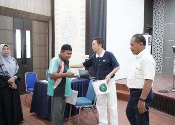 PLt Sekda Aceh Tamiang Menyerahkann Huntap Tahap II Ke 312 KK, Bantuan Yayasan Buddha Tzu Chi Indonesia