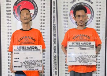Dua Residivis Narkotika Diciduk di Nagahuta, Polisi Sita Sabu 1,03 Gram