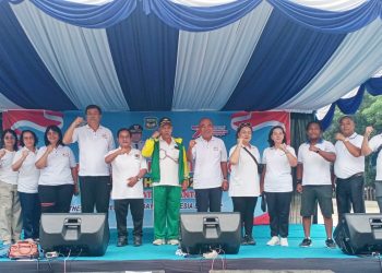 Ratusan Peserta Meriahkan Puncak HUT Koperasi ke-79 di Lapangan Adam Malik Kota Pematangsiantar