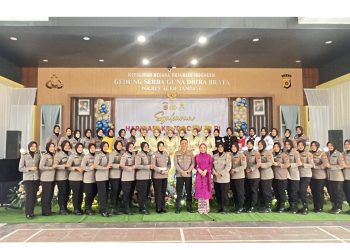 Peringatan Hari Jadi Ke-78 Polwan RI, Polres Aceh Tamiang Tekankan Peran Penting Polwan Dalam Institusi Polri