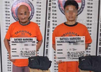 Polres Pematangsiantar Bongkar Peredaran 100 Butir Ekstasi, Dua Pria Diamankan