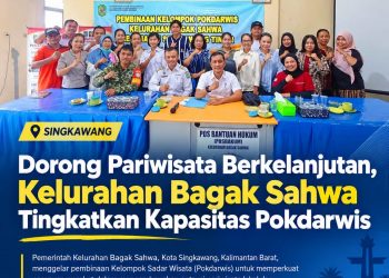 Dorong Pariwisata Berkelanjutan, Kelurahan Bagak Sahwa Tingkatkan Kapasitas Pokdarwis