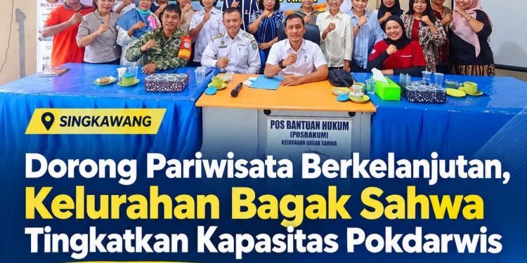 Dorong Pariwisata Berkelanjutan, Kelurahan Bagak Sahwa Tingkatkan Kapasitas Pokdarwis
