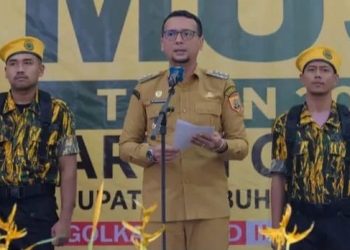 Bupati Labusel Fery Sahputra Hadiri Musda IV Golkar 2026, Tekankan Persatuan dan Sinergi Pembangunan