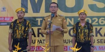 Bupati Labusel Fery Sahputra Hadiri Musda IV Golkar 2026, Tekankan Persatuan dan Sinergi Pembangunan