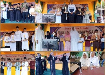 SDN 04 Asam Jawa KEC.Torgamba Memperngati Maulid Nabi Muhammad SAW1448 H