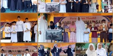 SDN 04 Asam Jawa KEC.Torgamba Memperngati Maulid Nabi Muhammad SAW1448 H