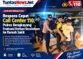 Layanan Call Center 110 Sigap, Polres Bengkayang Tangani Kecelakaan di Jalan Bani Amas