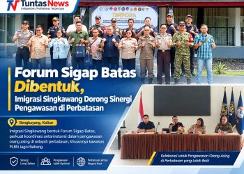 Forum Sigap Batas Dibentuk, Imigrasi Singkawang Dorong Sinergi Pengawasan di Perbatasan