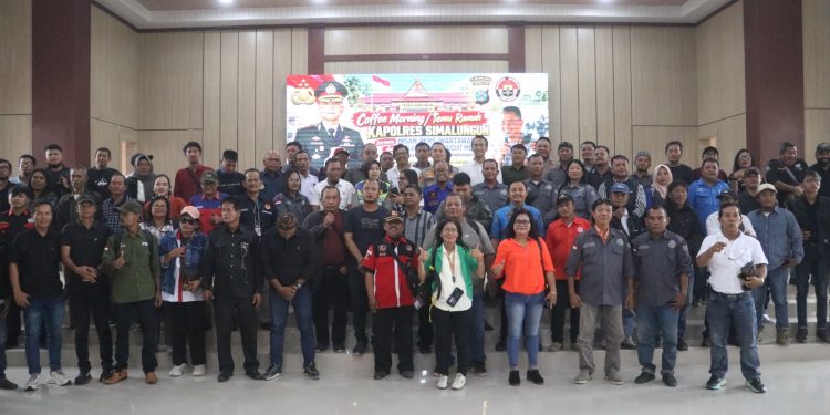 Temu Ramah di Aula Tathya Dharaka, Kapolres Simalungun Rangkul Wartawan Wujudkan Polri Humanis