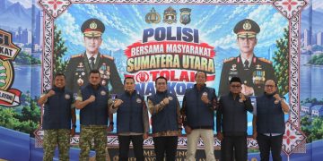 Sejalan Komitmen Kapolri Berantas Narkoba, Polres Simalungun Gelar Deklarasi “Polisi Bersama Masyarakat Menolak Narkoba”
