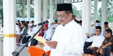 Wabup Aceh Tamiang Ismail, Pimpin Upacara Peringatan Santri Nasional Amanatnya, Jadilah Pelopor Ilmu Pengetahuan Dan Teknologi