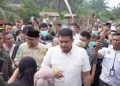 Gubernur SUMUT Bobby Nasution dan Bupati Labusel Fery Meninjau Jalan Rintis–Ulumahuam,Kec.Silangkitang