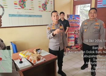 Cek Pelayanan SPKT Polsek Dolok Batu Nanggar, Kapolres Simalungun Tegaskan Layanan Cepat, Humanis, dan Tidak Dipersulit