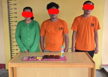 Respon Cepat Dumas, Polsek Kampung Rakyat Gerebek Rumah di Tolan, 3,62 Gram Sabu Diamankan Beserta Dua Pria dan Satu Wanita
