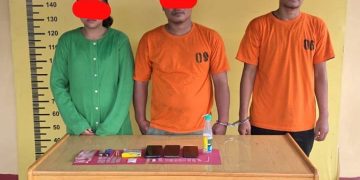 Respon Cepat Dumas, Polsek Kampung Rakyat Gerebek Rumah di Tolan, 3,62 Gram Sabu Diamankan Beserta Dua Pria dan Satu Wanita