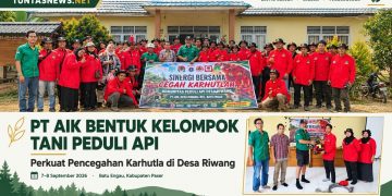 PT Agro Inti Kencanamas Bentuk Kelompok Tani Peduli Api di Desa Riwang untuk Cegah Karhutla