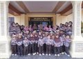 Kapolres Aceh Tamiang Sambut Kunjungan Anak- Anak TK Kemala Bhayangkari 12 Aceh Tamiang
