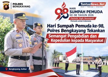 Hari Sumpah Pemuda ke-98, Polres Bengkayang Tekankan Semangat Pengabdian dan Kepedulian kepada Masyarakat