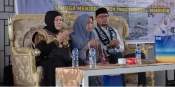 Bupati Labusel Lepas 159 Jamaah Umrah PT Hasanah Wisata Travel, Lima di Antaranya Pemenang MTQ