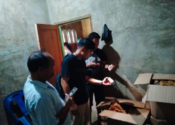 Tindak Lanjuti Pemberitaan, Polsek Bandar Huluan Cek Dugaan Rokok Tanpa Pita Cukai di Pematang Kerasaan Rejo