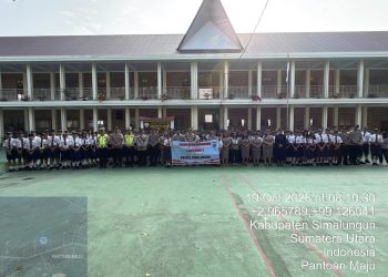 Police Goes to School, Kapolsek Silou Kahean Edukasi Pelajar Bahaya Narkoba, Bullying hingga Balap Liar