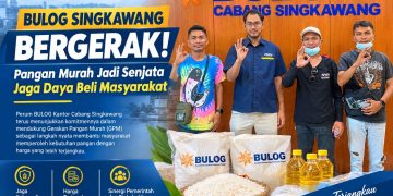 BULOG SINGKAWANG BERGERAK! Pangan Murah Jadi Senjata Jaga Daya Beli Masyarakat