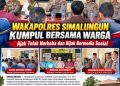 Sejalan Komitmen Kapolri Berantas Narkoba, Polres Simalungun Gelar Deklarasi “Polisi Bersama Masyarakat Menolak Narkoba”